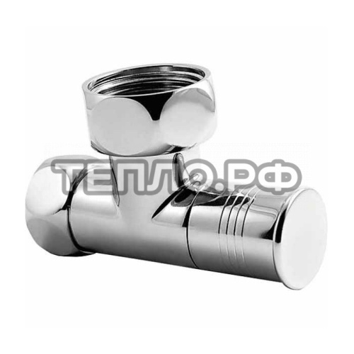 Кран для углового соединения 1"х1/2" (хром) вн.вн.