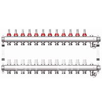 Коллекторная группа с расходомерами на 12 выход. STI