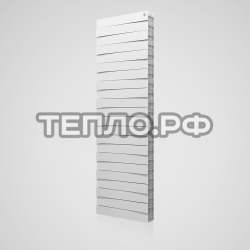 Радиатор биметал. ROYAL THERMO PianoForte Tower/Bianco Traffico - 18 секц.
