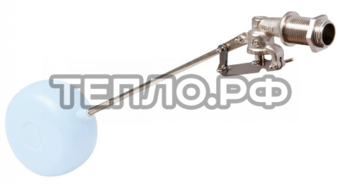 Поплавковый клапан 1" FARG (БЕЗ ШАРА) штамп. латунь,лат.седло,штанга 320мм-сталь AISI 430