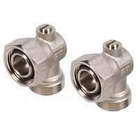 Набор нижнего подключения Royal Thermo угловой раздельный 3/4х3/4ЕК  RTE07.0021 