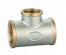 Тройник переходной (в.р.) 1.1/4"x1"x1.1/4" TIM