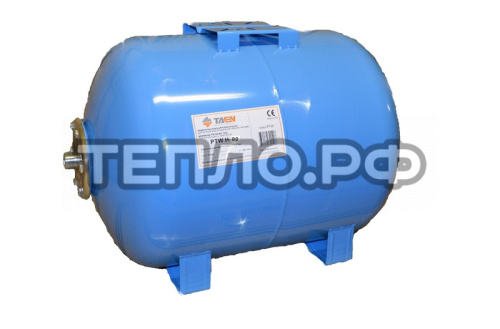 Гидроаккумулятор горизонтальный   80 л. TAEN (цвет синий)