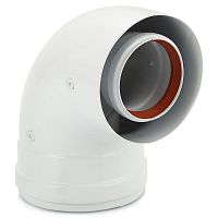 Угол коаксиальный 90 град 80 Y-012