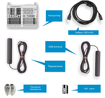 ZONT H-1000 (721) Универсальный контроллер систем отопления 6 выходов