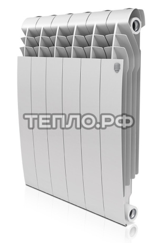 Радиатор биметал. ROYAL THERMO BiLiner 500 /Bianco Traffico - 6 секций