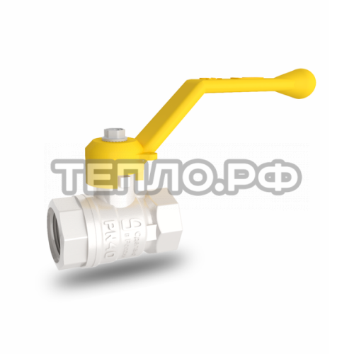 Кран газовый Ду 15 (1/2") вн/вн рычаг LD Pride