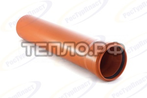 Труба 110*2000 110*3,4 ПП наружная SN4 РосТурПласт Труба 110*2000 110*3,4 ПП наружная SN4 РосТурПласт