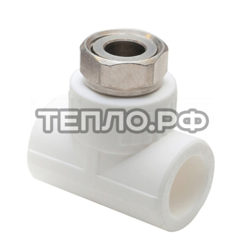 Тройник с накидной гайкой 25х3/4" PP-R Kalde