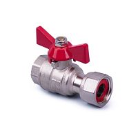 Кран шар. с накид. гайкой вн/вн 1" Aspipe AS-KNG1 (2шт)