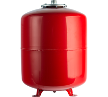Расширительный бак на отопление  150 л. STOUT (цвет красный)