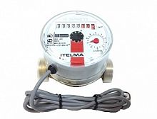 Счетчик воды Ду 20 (3/4") L=110 ITELMA WFК24.Е130 имп.выход (IP68, ГЕРКОН) Счетчик воды Ду 20 (3/4") L=110 ITELMA WFК24.Е130 имп.выход (IP68, ГЕРКОН)