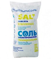 Соль таблетированная NaCl (25кг) 0-25-706 Соль таблетированная NaCl (25кг) 0-25-706