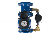 Счетчик воды комбинированный Ду 80Ф L=370 Декаст СТВК 2 80/20 (100/10 л/имп) Счетчик воды комбинированный Ду 80Ф L=370 Декаст СТВК 2 80/20 (100/10 л/имп)