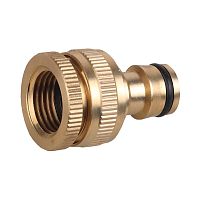 Адаптер внешний 1/2-3/4" латунный GRINDA PRO-Line BI-U Адаптер внешний 1/2-3/4" латунный GRINDA PRO-Line BI-U