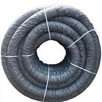 Труба дренажная N ПНД d160 с пер. в фильтре ОМ 70г/м2 SN4 с муфтой (50 м.)  Труба дренажная N ПНД d160 с пер. в фильтре ОМ 70г/м2 SN4 с муфтой (50 м.)